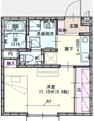 岩槻駅 徒歩15分 1階の物件間取画像